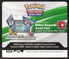 Battle Styles Build & Battle Box: Unused Booster Pack TCGO Code Card